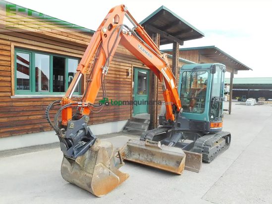 Excavadora - Yanmar - vio57 ( 5.325kg ) powertilt + hydr. sw + 3 löffe