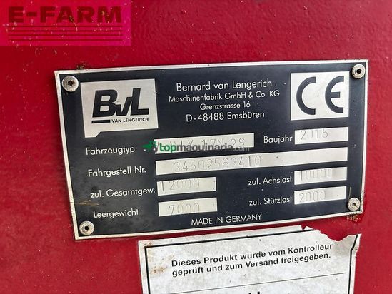 Remolqu esparcidor - BVL - 17n-2s