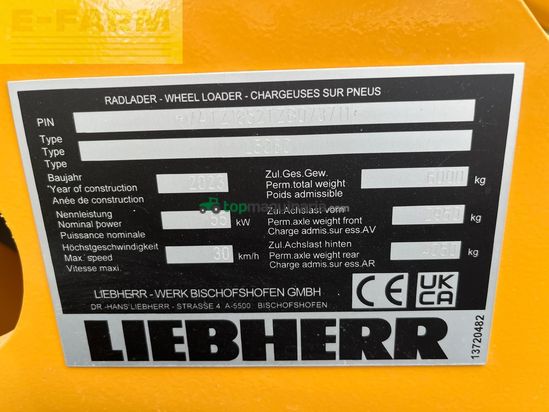 Minicargadora - Liebherr - kompaktlader l 506 c