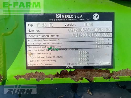 Telescopica - Merlo - p32.6 top panoramic reparaturb