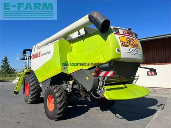 Cosechadora de Cereal - Claas - lexion 550 / 3d / v750