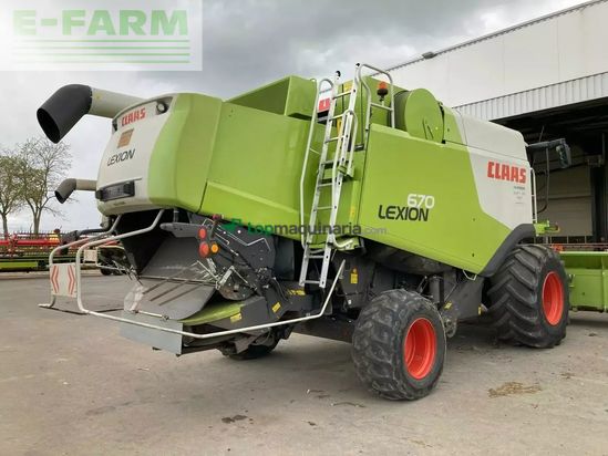 Cosechadora de Cereal - Claas - lexion 670 tradition