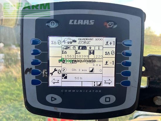 Empacadora gigant - Claas - quadrant 3200 rc