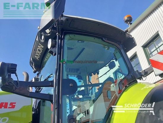 Tractor agrícola - Claas - axion 870 cmatic | frontzapfwelle | rtk