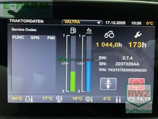 Tractor agrícola - Valtra - t215d