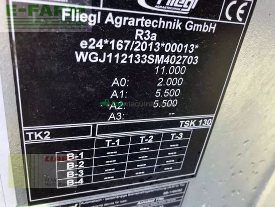 Volquet - Fliegl - tsk 130 tieflade-ausführung