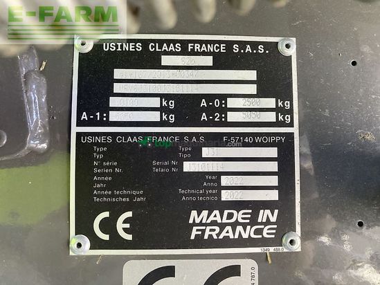 Empacadora gigant - Claas - quadrant 5200 fc mit waage
