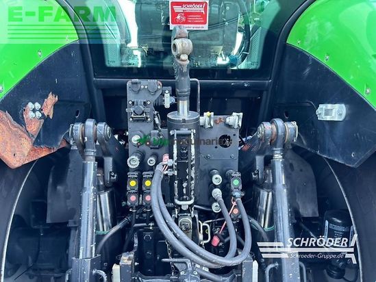 Tractor agrícola - Deutz-Fahr - agrotron 6215 ttv | frontzapfwelle | rtk