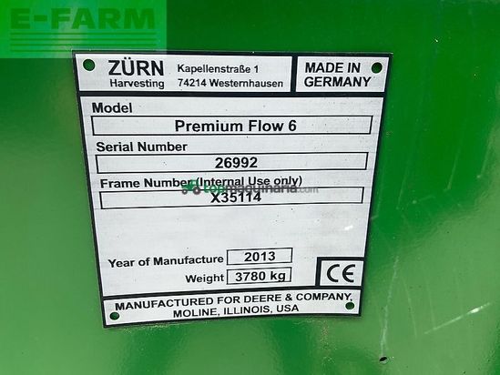 Cabezal - John Deere - 630 premium flow
