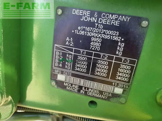 Tractor agrícola - John Deere - 6130r