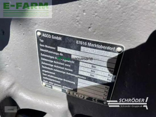 Tractor agrícola - Fendt - 724 vario s4 profi plus