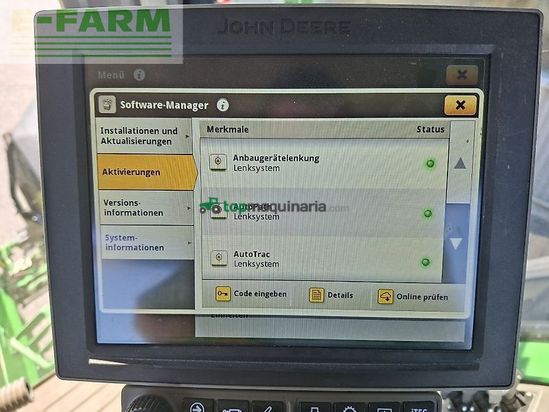 Tractor agrícola - John Deere - 7r330/7r 330 garantie 02/2029