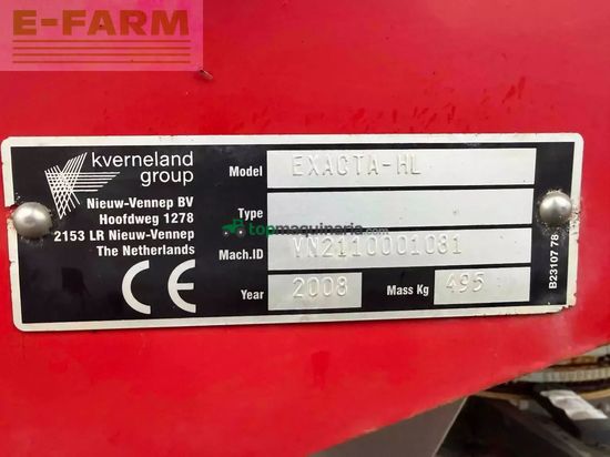 Esparcidor - Kverneland - distributeur d'engrais [non defini] kverneland