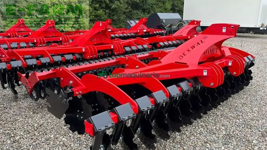 Grada rotativa - Dexwal - 4 m med v-rings pakker og 560mm tallerkner