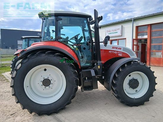 Tractor agrícola - Steyr - multi 4110 - voll gefedert!