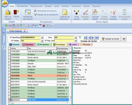 ISAOVINO-SOFTWARE INFORMATICO PARA OVINO de Isagri 