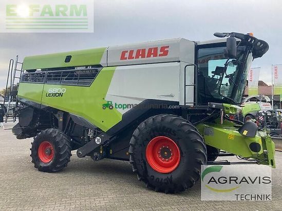 Cosechadora de Cereal - Claas - lexion 6800