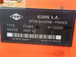 Cortacésped manual - Kuhn - fc 883 lift control