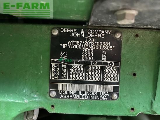 Tractor agrícola - John Deere - 5100m