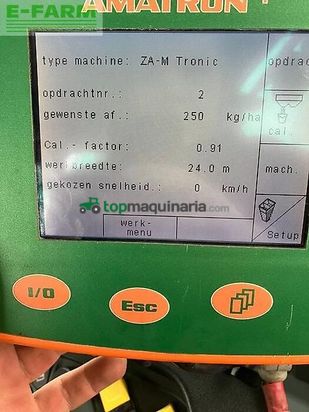 Esparcidor - Amazone - za-m 1500 tronic profis