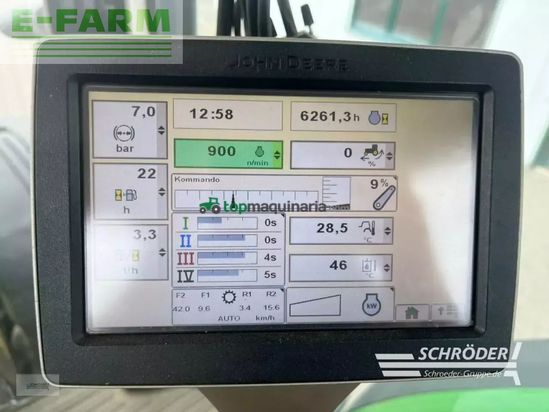 Tractor agrícola - John Deere - 8335 r autopower + zwillingsbereifung