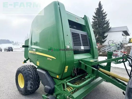 Empacadora gigant - John Deere - 854 premium rundballenpresse