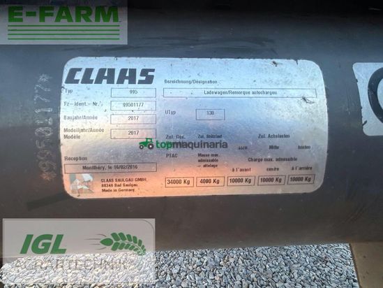 Cinta transportadora de forraje -  - carcos 760