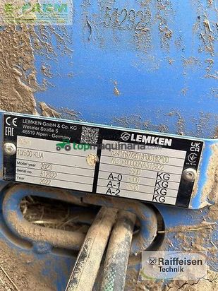 Grada de disco - Lemken - rubin 10/500 kua