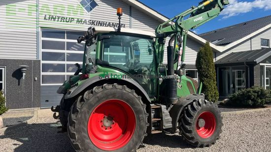 Tractor agrícola - Fendt - 313 vario med frontlift og frontlæsser