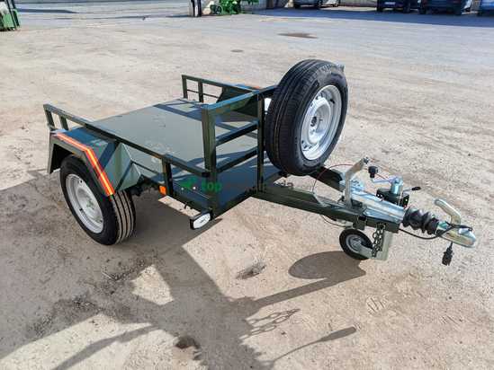 Remolque plataforma para bidones