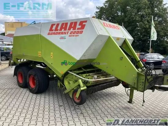 Empacadora gigant - Claas - quadrant 2200 rc