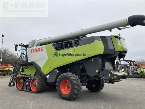Cosechadora de Cereal - Claas - trion 750 tt