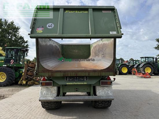 Remolqu agrícola -  - halfpipe mulde fts 210-5.2