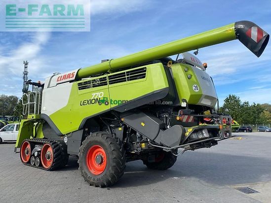 Cosechadora de Cereal - Claas - lexion 770 tt + cemos automatic + v1230