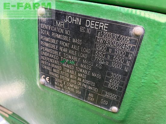 Tractor agrícola - John Deere - 7830 premium *auto quad*