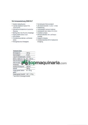 Minicargadora - Schaffer - 2028 slt fsd