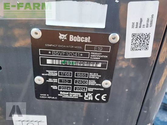 Excavadora - Bobcat - e 19