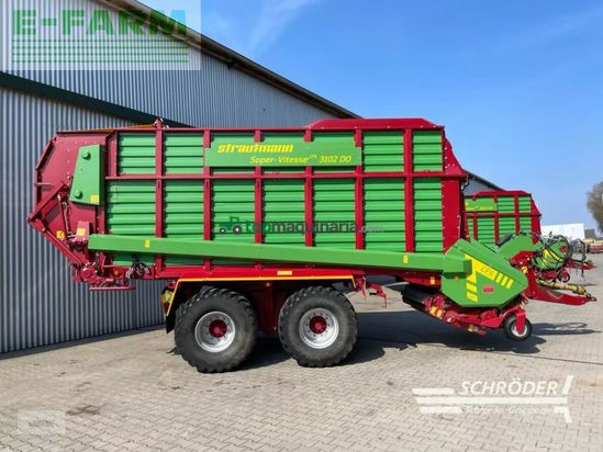 Remolqu agrícola - Strautmann - super vitesse cfs 3102 do