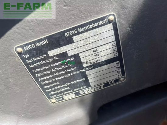 Tractor agrícola - Fendt - 720 vario power