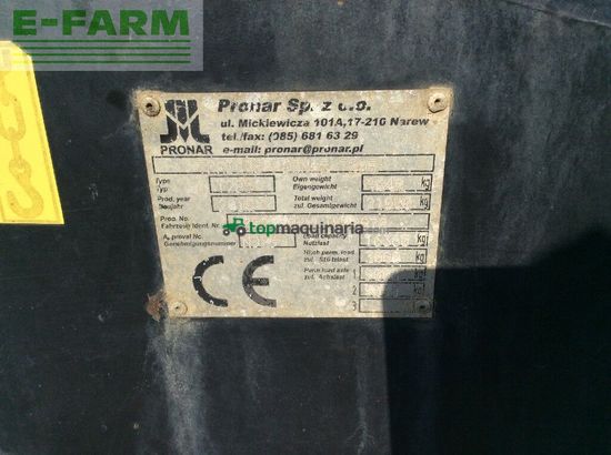 Remolqu agrícola - Pronar - t 285
