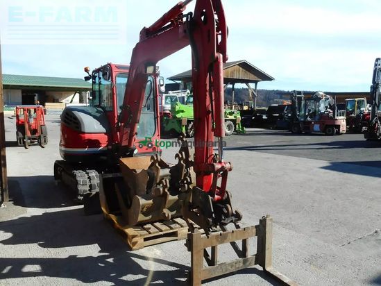 Excavadora - Kobelco - sk55srx-6 ( 5.100kg ) 4 löffel + palettengabel