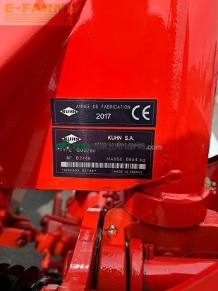 Cortacésped manual - Kuhn - gmd 280