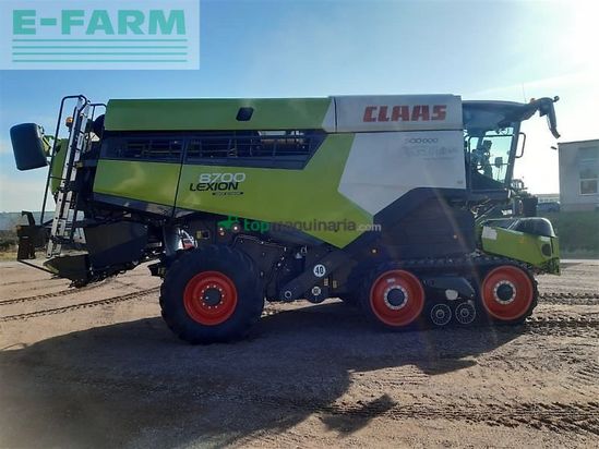Cosechadora de Cereal - Claas - gebr mähdrescher lexion 8700tt