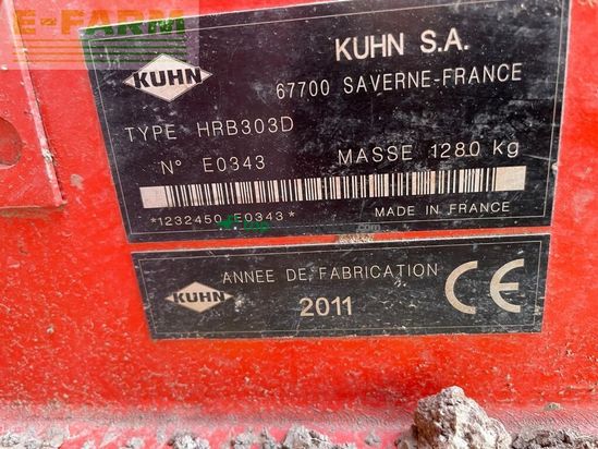 Sembradora - Kuhn - hrb303d + combiliner venta ec3