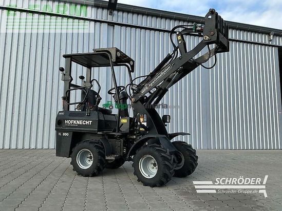 Minicargadora -  - ags hofknecht hl 800 + schaufel + pg