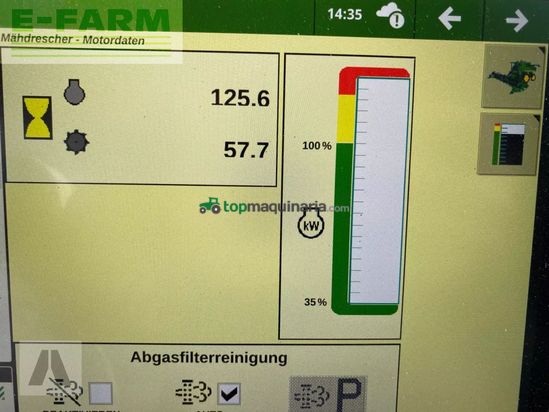 Cosechadora de Cereal - John Deere - t550i hm