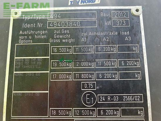 Cosechadora de Cereal - Claas - jaguar 950
