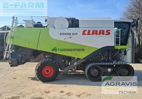 Cosechadora de Cereal - Claas - lexion 570 terra trac