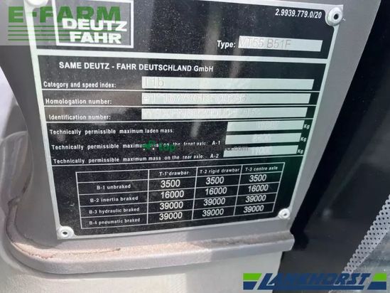 Tractor agrícola - Deutz-Fahr - 8280 ttv