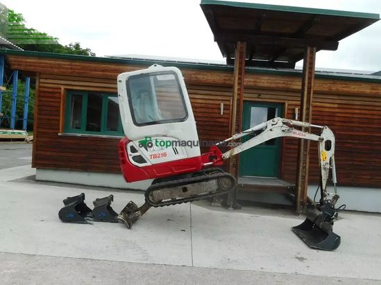 Excavadora - Takeuchi - tb 216 ( 1.865kg ) schnellwechsler neu! löffel